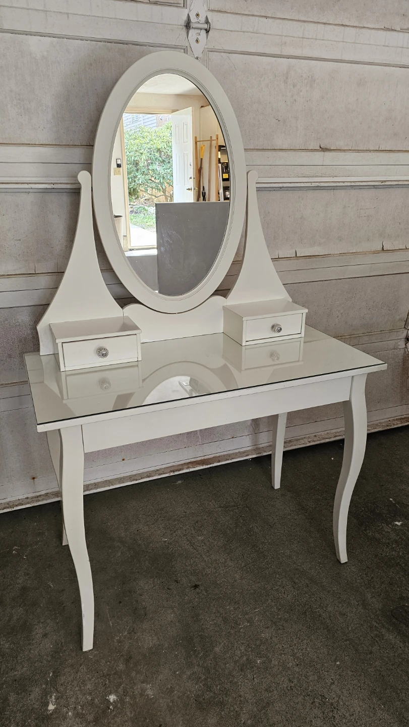 Ikea dressing table with mirror - photo 2