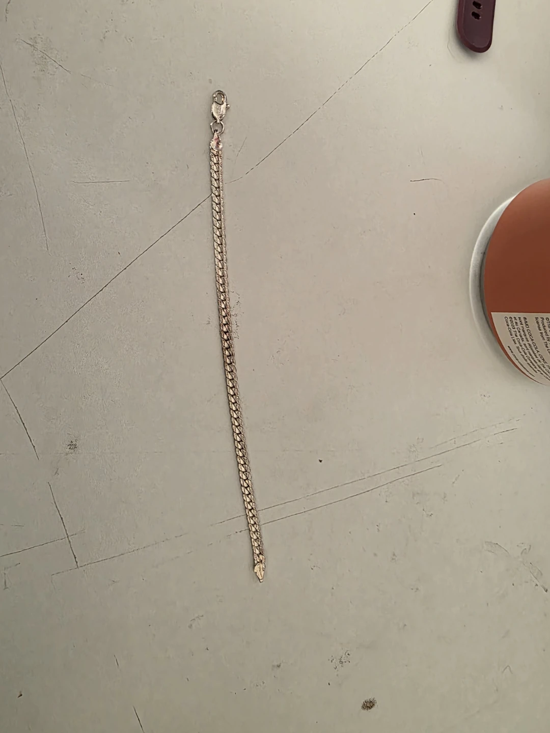 Silver Tone Chain Bracelet