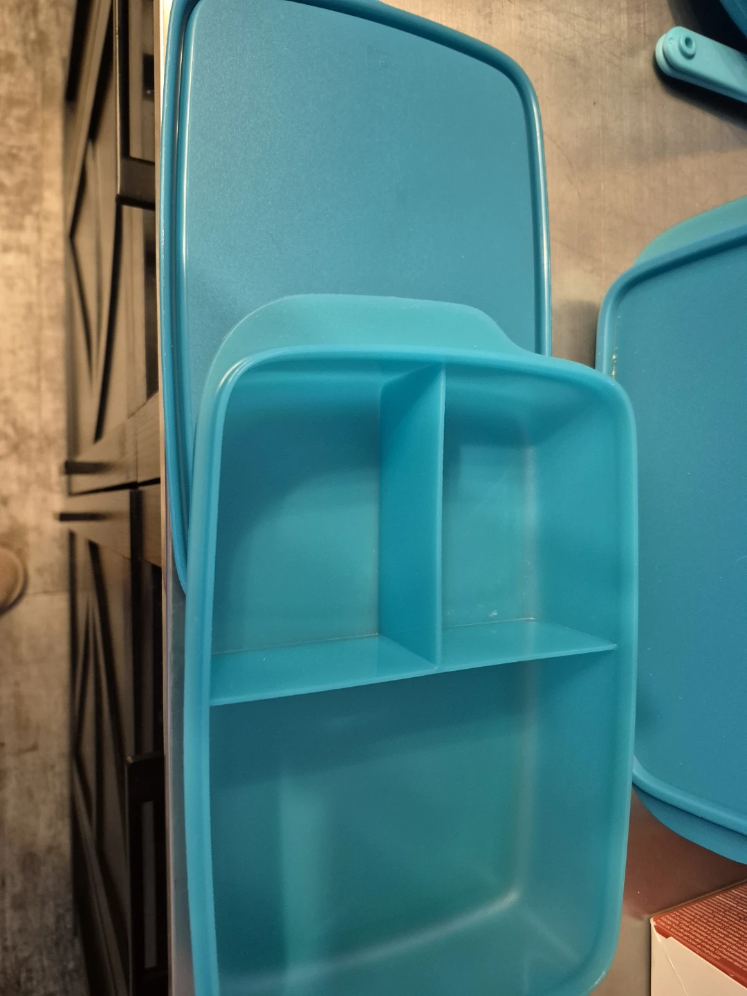 Tupperware Divided Food Containers, 2