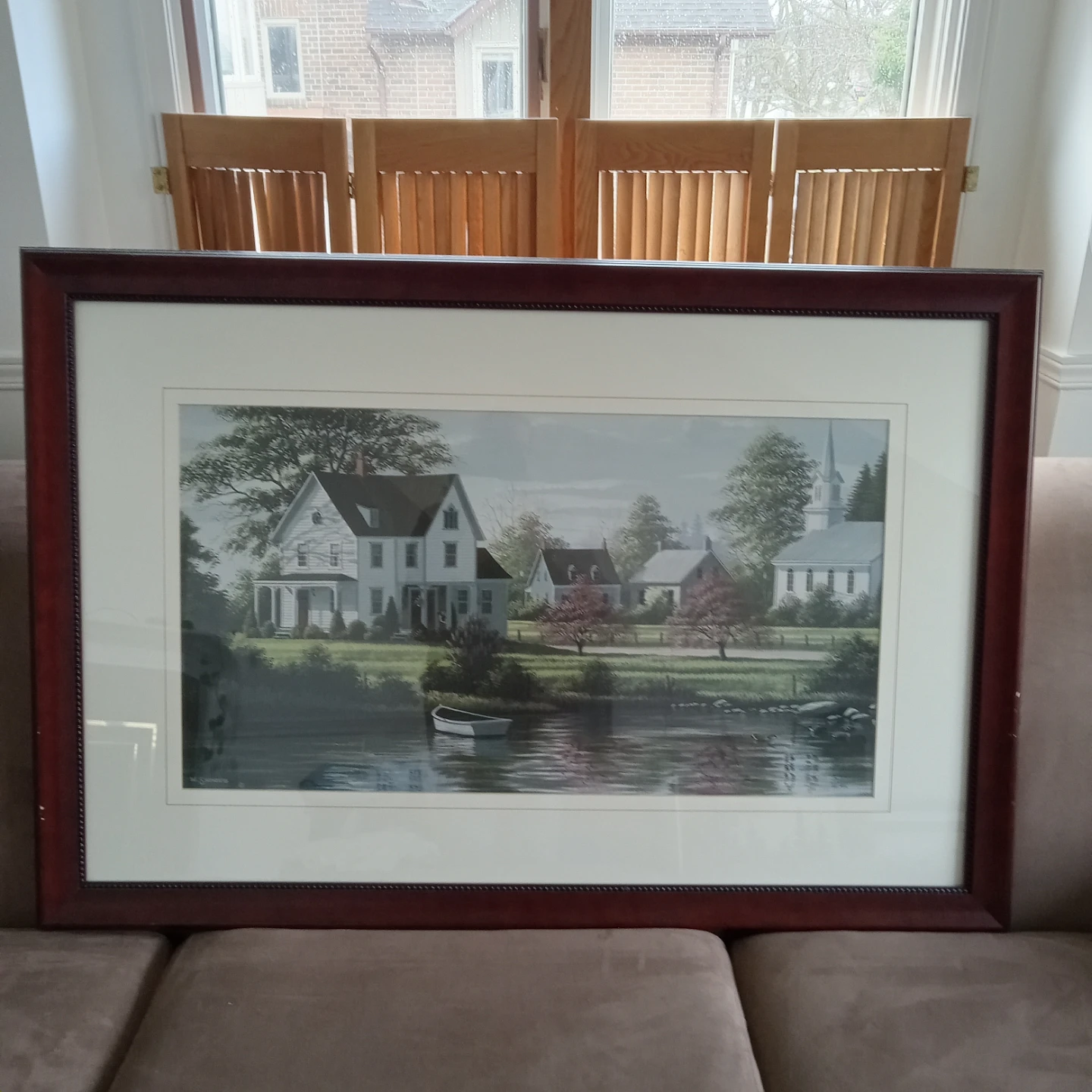 Large Size Bill Saunders Framed Print 44 x 30 - photo 2