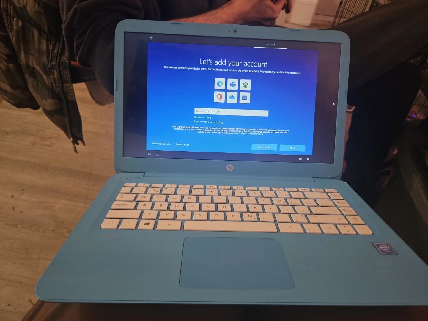 HP Laptop - Light Blue - photo 2