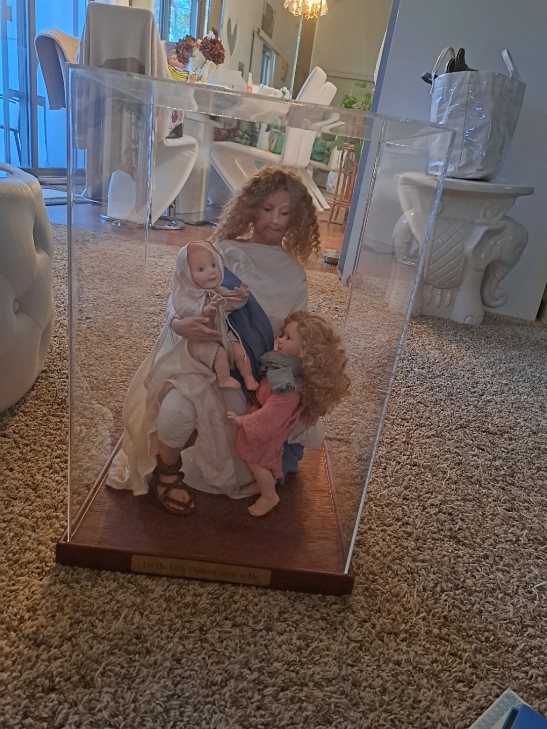 Porcelain doll collection