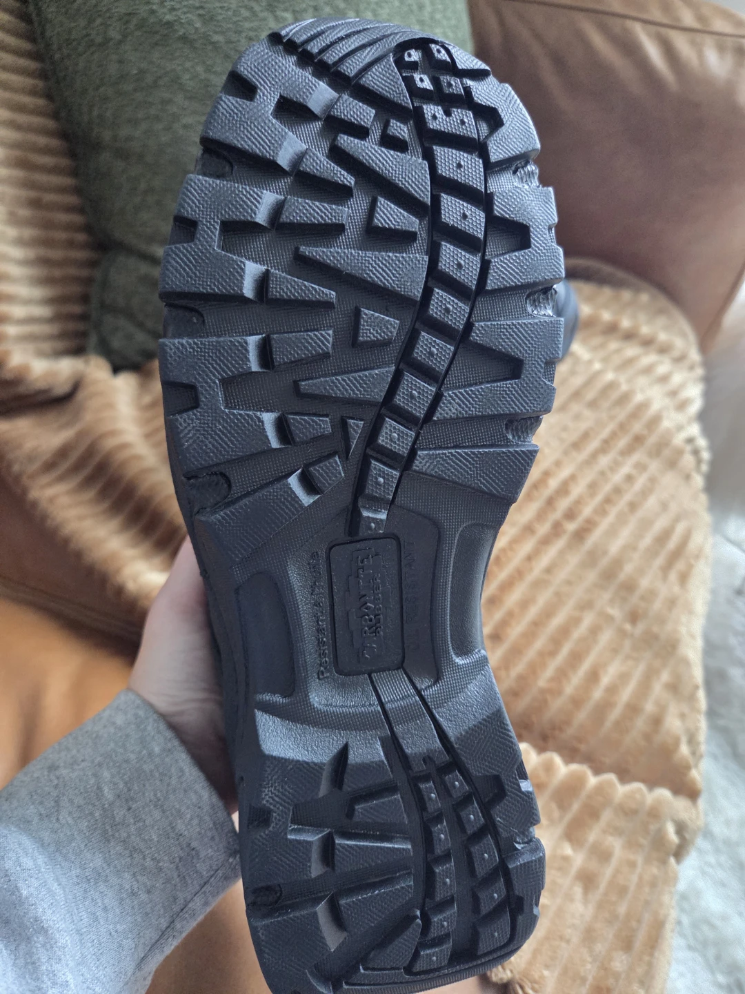 Workload Men's Steel Toe Safety Hiker Shoes Black - photo 4