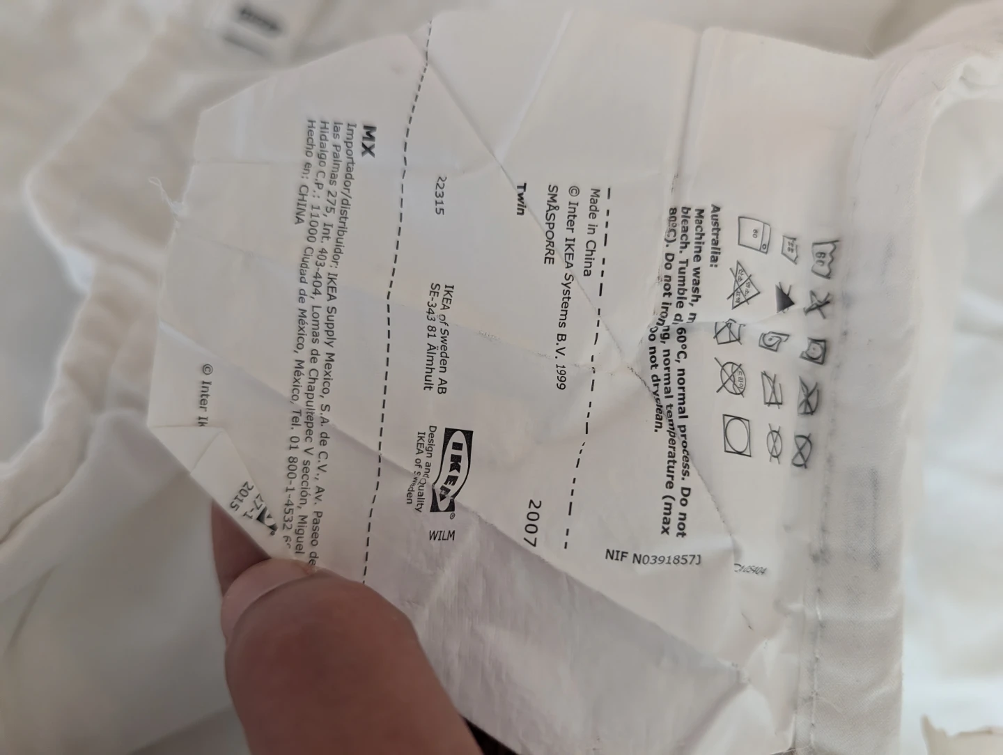 IKEA SMÅSPORRE Twin Duvet - photo 4