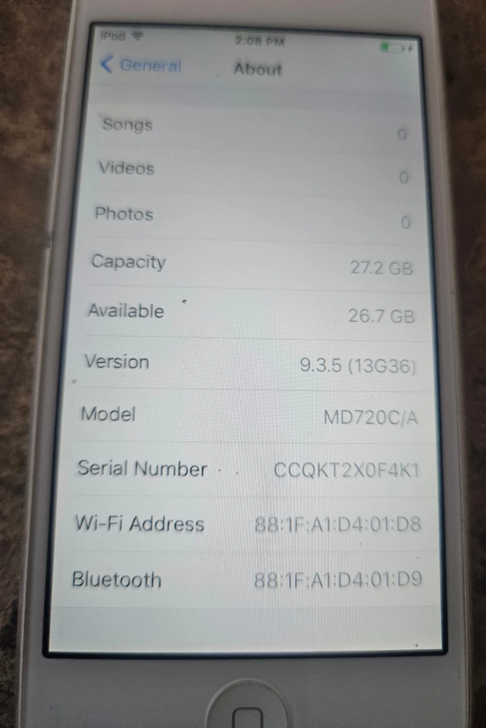 Apple iPod Touch (4th Gen) - 27.2 GB - White - photo 3
