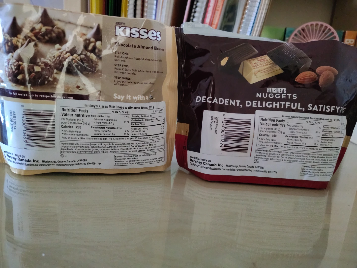 Hershey's Kisses Milk Chocolate with Almonds & Hershey's Nuggets - photo 2