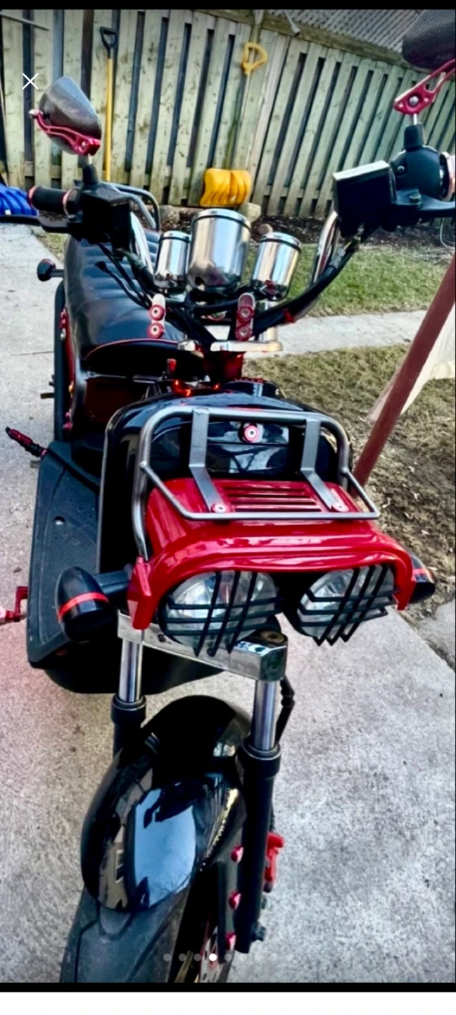 Electric Scooter E-MX with Custom LED Lights & Extra Speed - photo 5