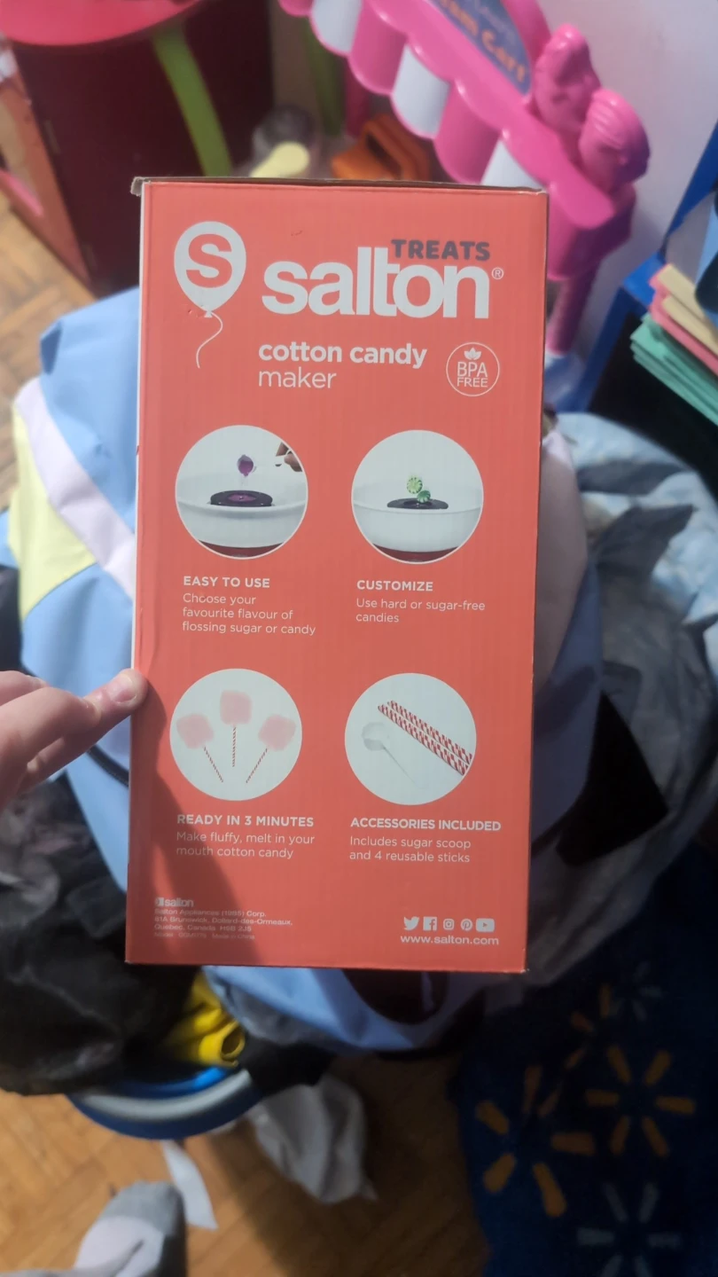 Salton Cotton Candy Maker - photo 4