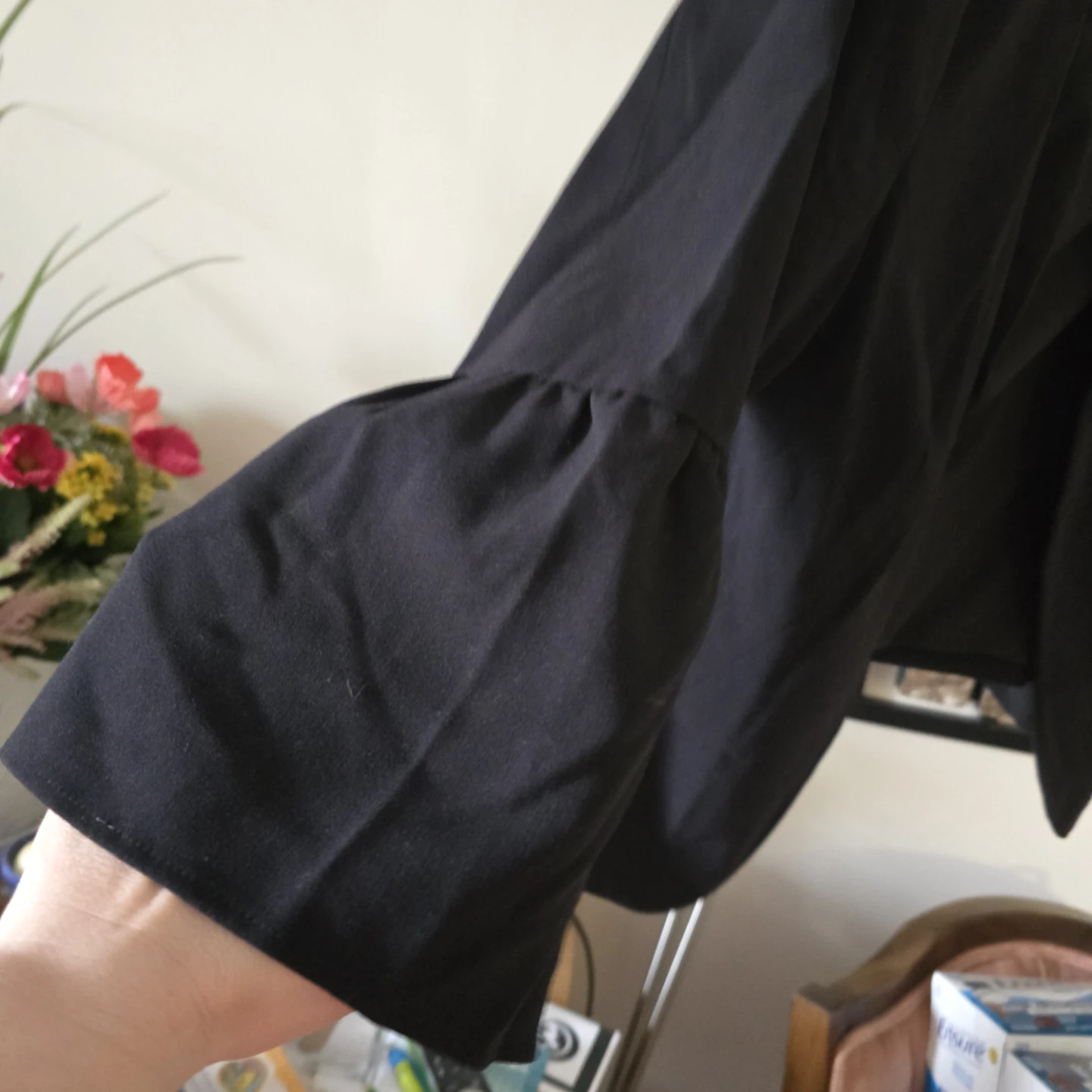 Ricki's Black Bell Sleeve Blazer - Size L - photo 2