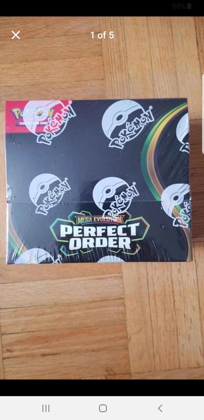 Pokemon Mega Evolution Perfect Order Booster Box