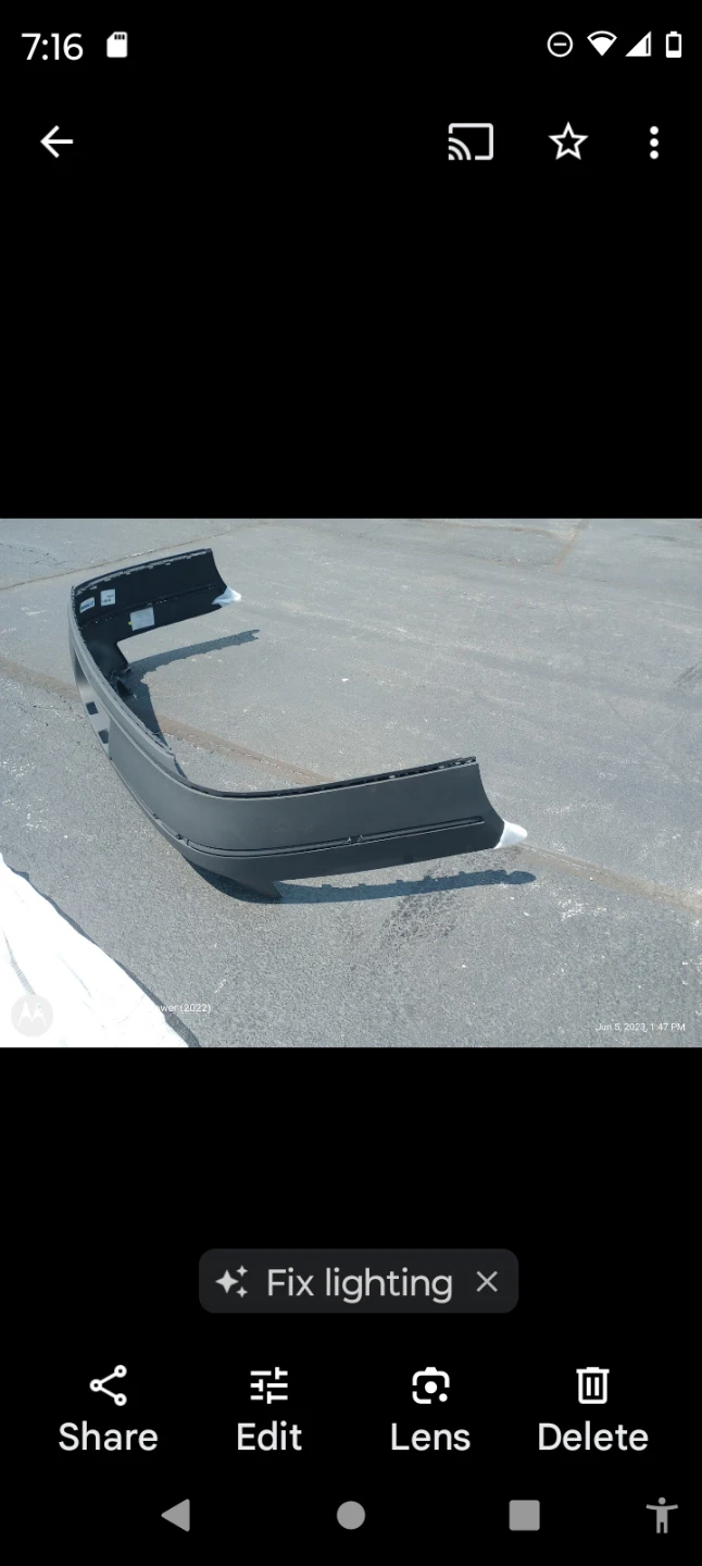 Aftermarket Bumper Cover for a 2006-2010 Volkswagen Passat - photo 5