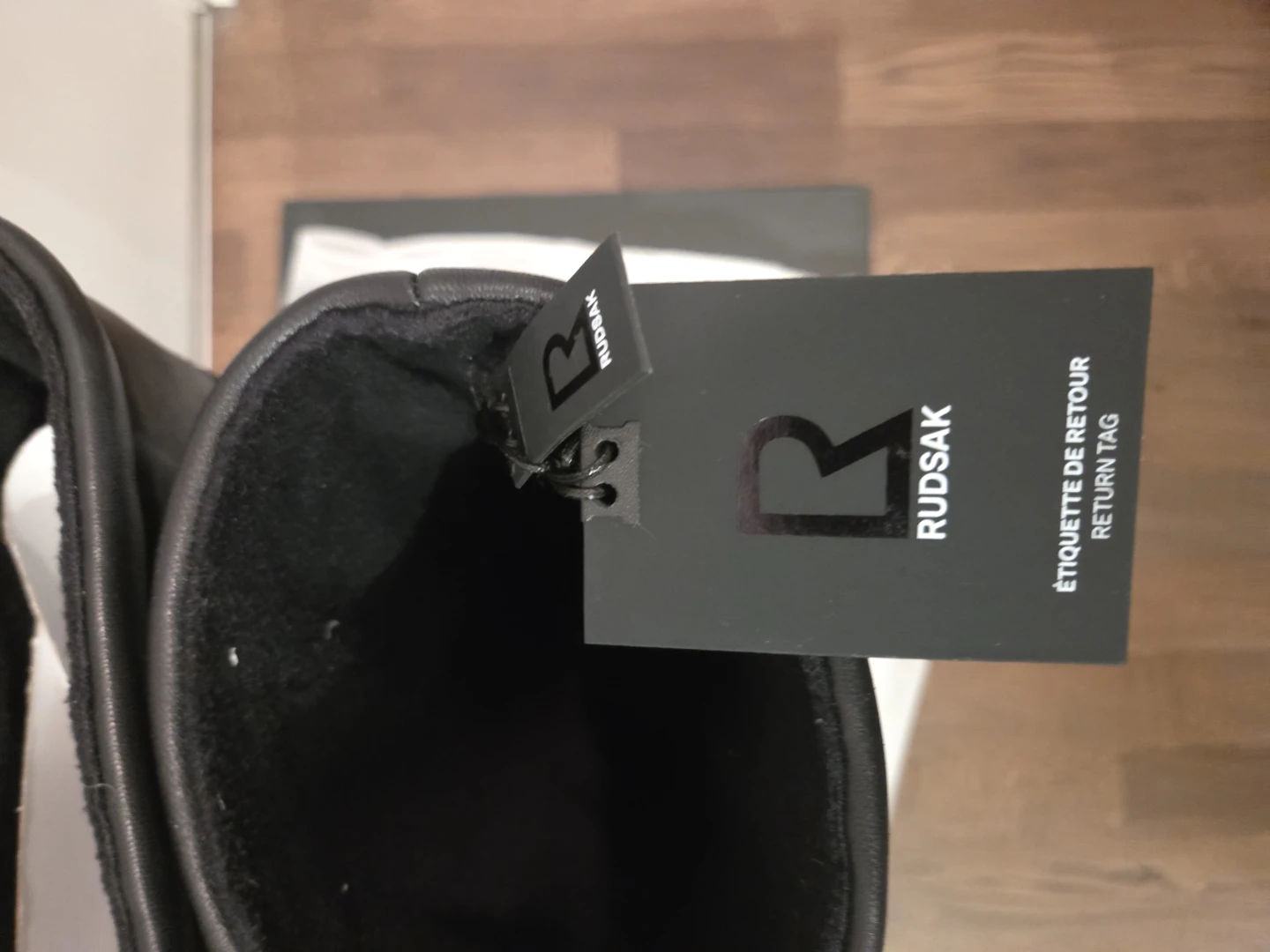 RUDSAK TEIGEN Black Puffer Boots - Size 41 - photo 5