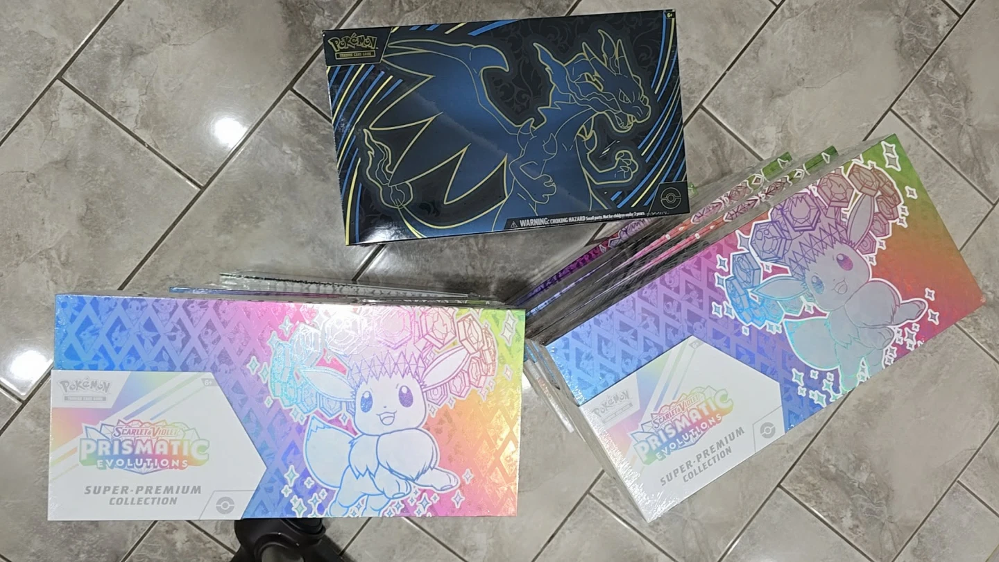 Pokemon Scarlet & Violet Evolutions Prismatic Super-Premium - photo 5