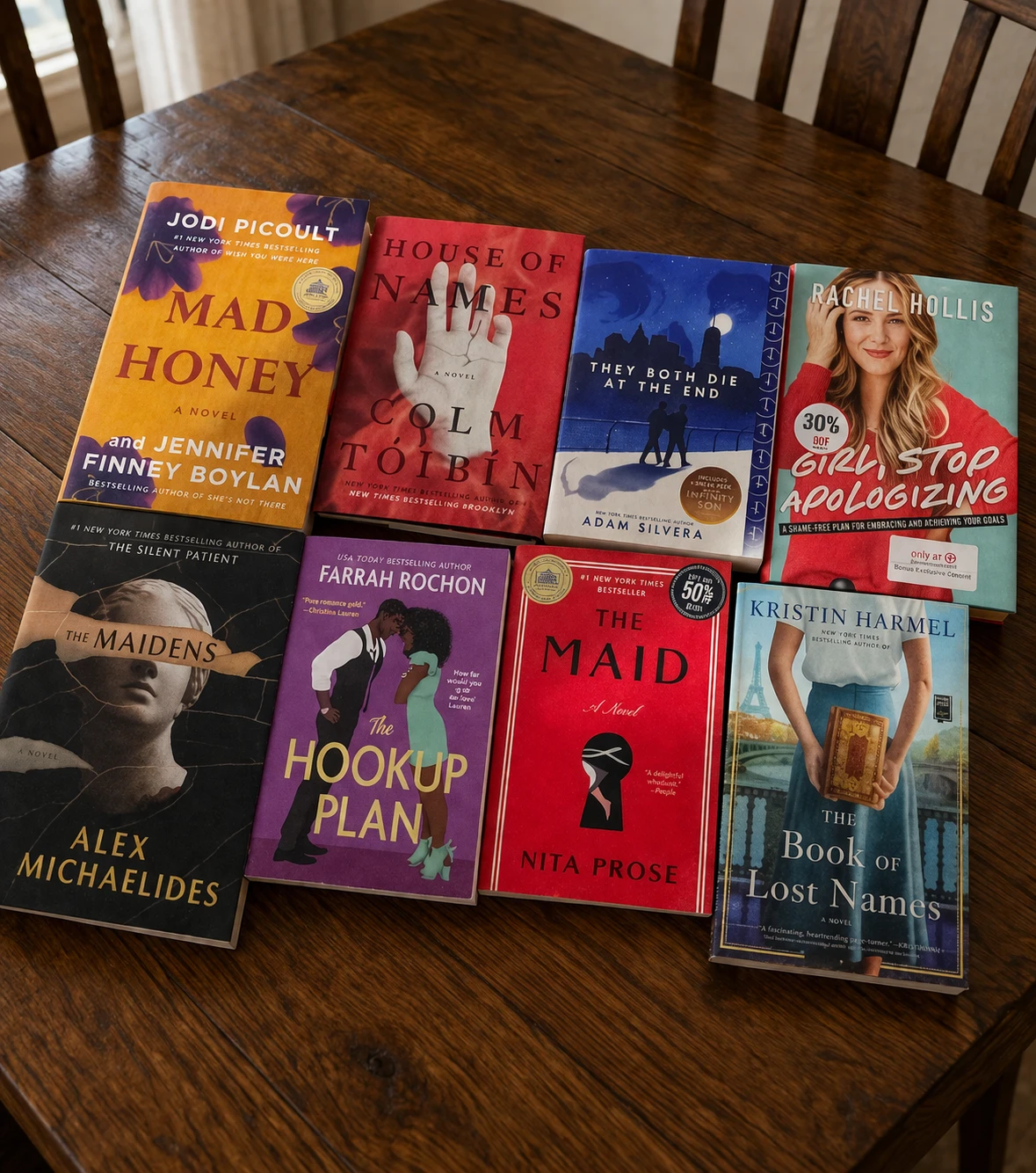 Books $5 Ea. – Popular Fiction & Bestselling Novels (12 Books)