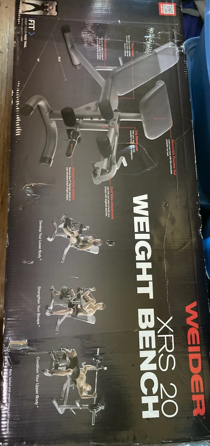 Weider XRS 20 Weight Bench