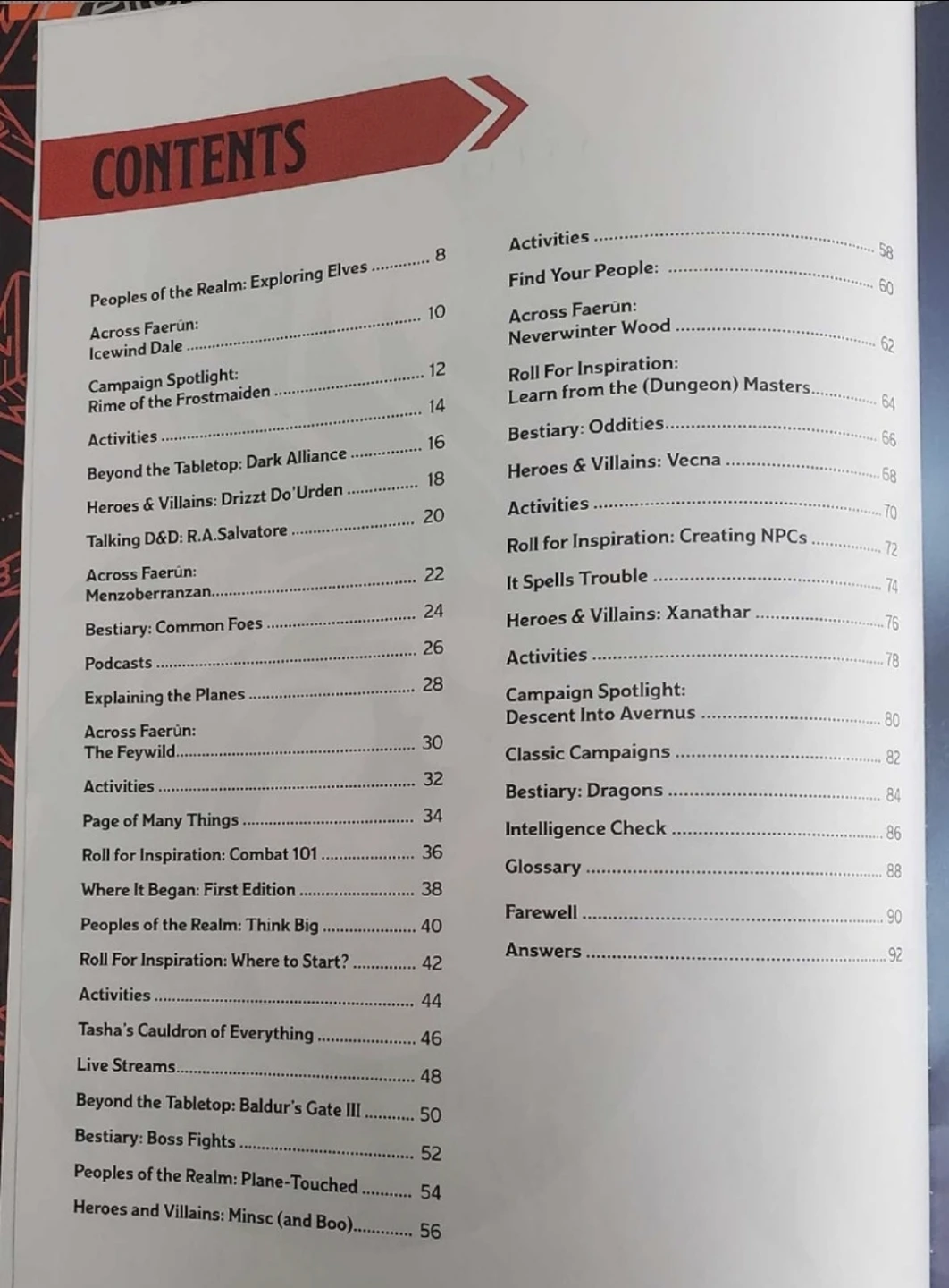 dungeons & Dragons annual 2022 hardcover book - photo 5
