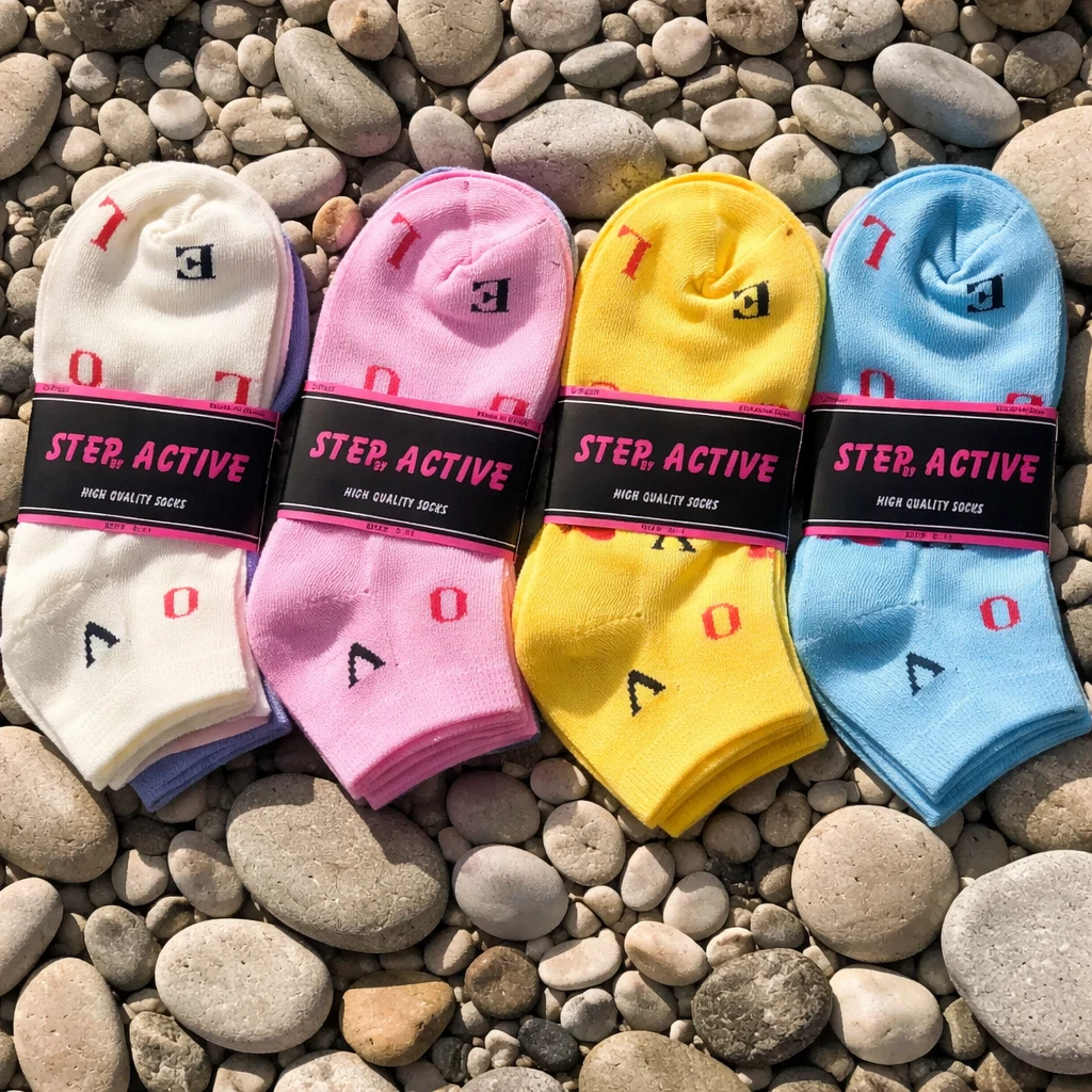 Step Active High Quality Socks - 12 Pair Pack