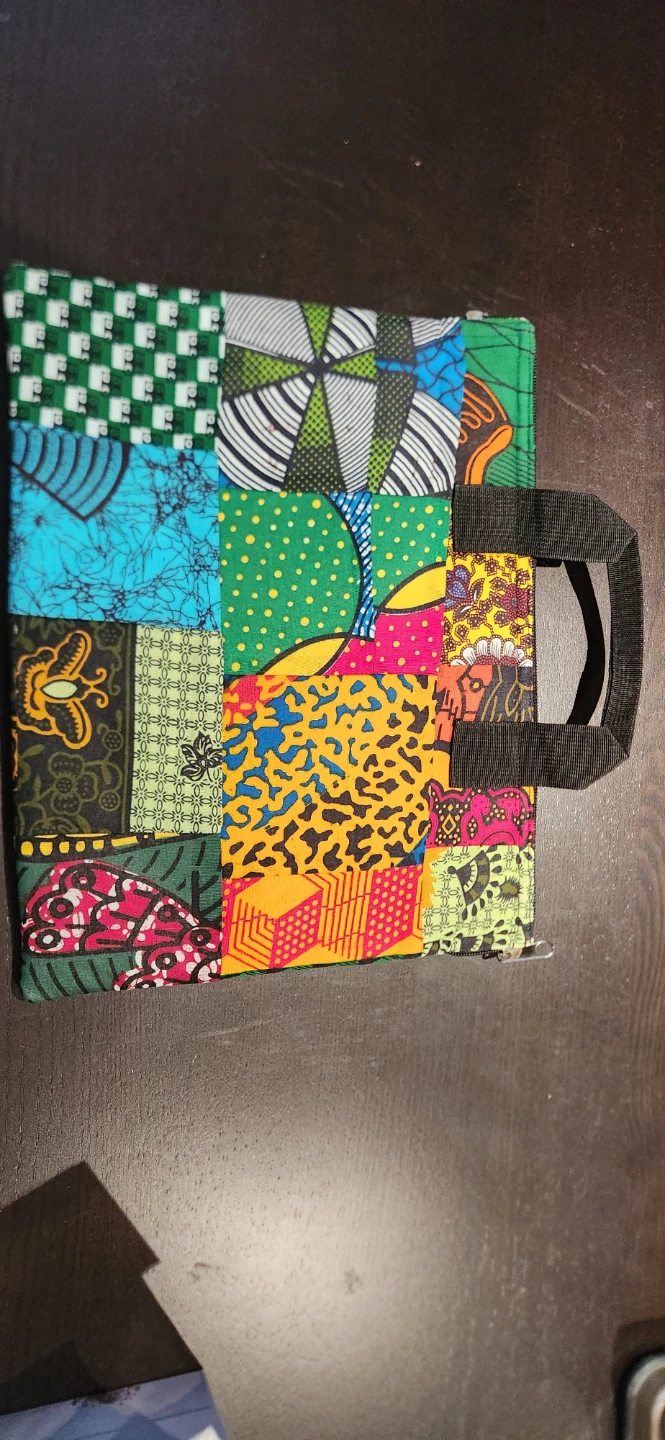 Aromas of Africa Patchwork Zippered Pouch - photo 2