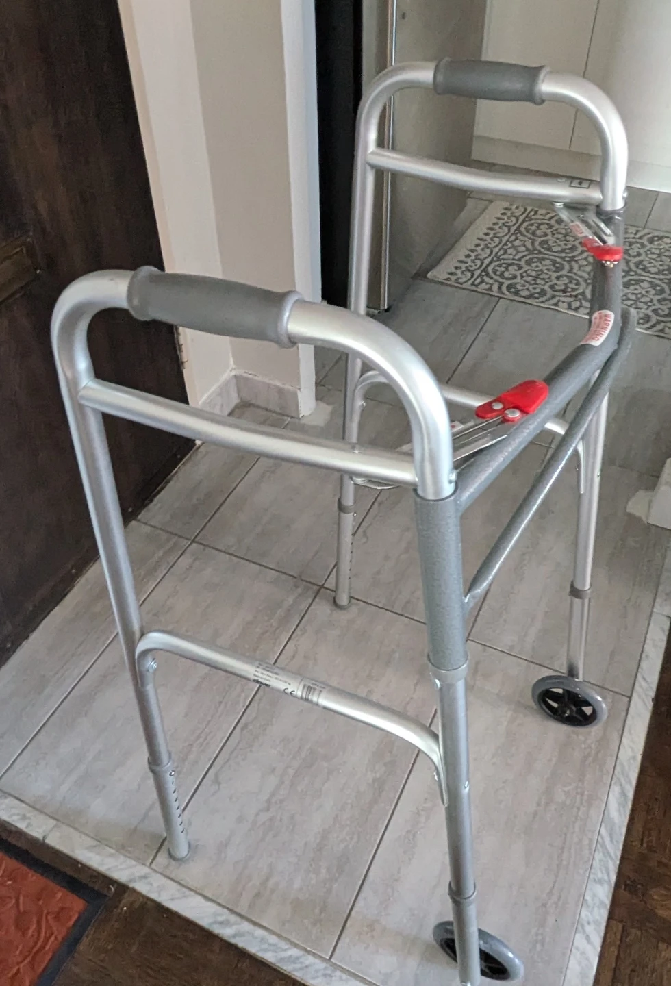 Folding Walker with Wheels