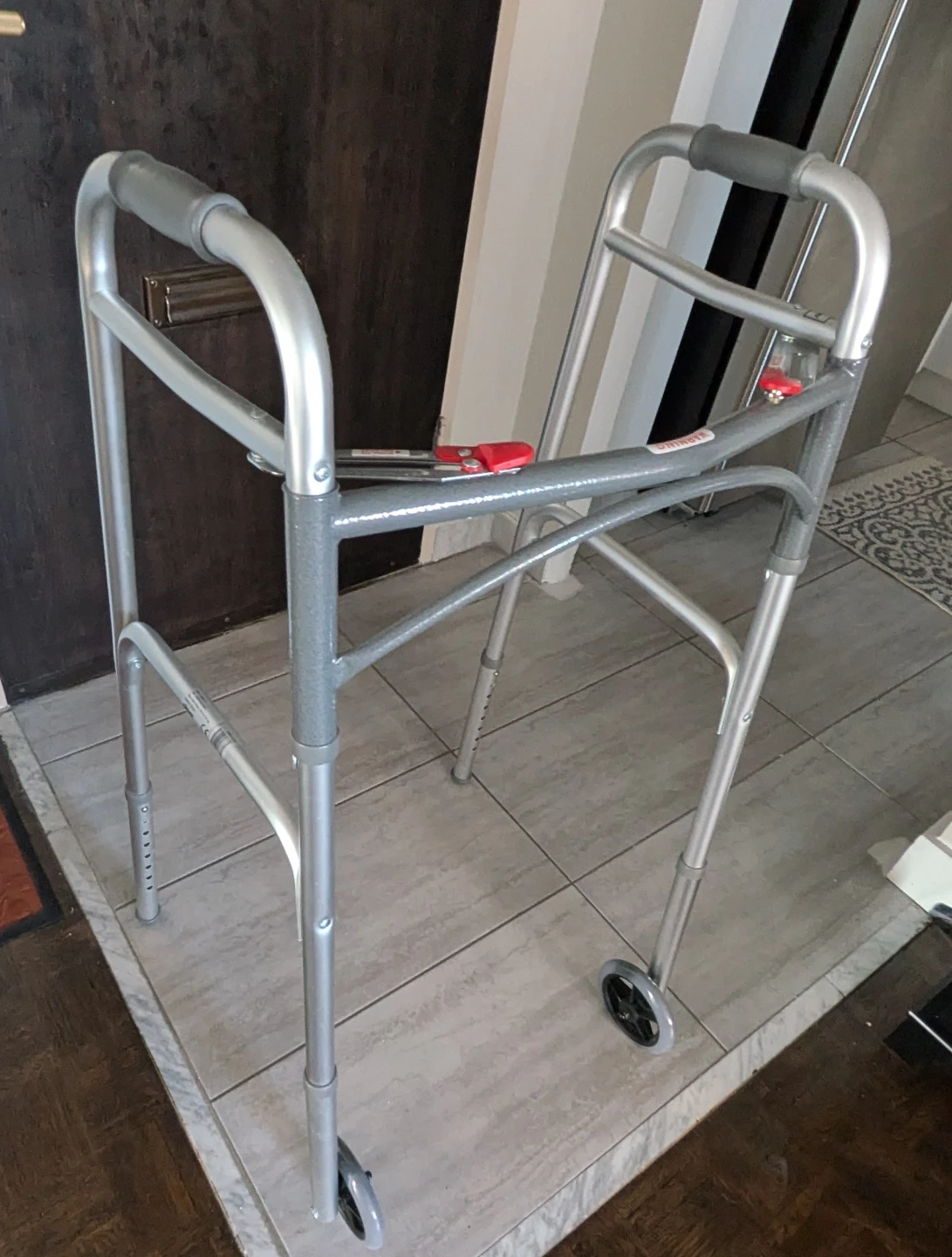 Folding Walker with Wheels - photo 2