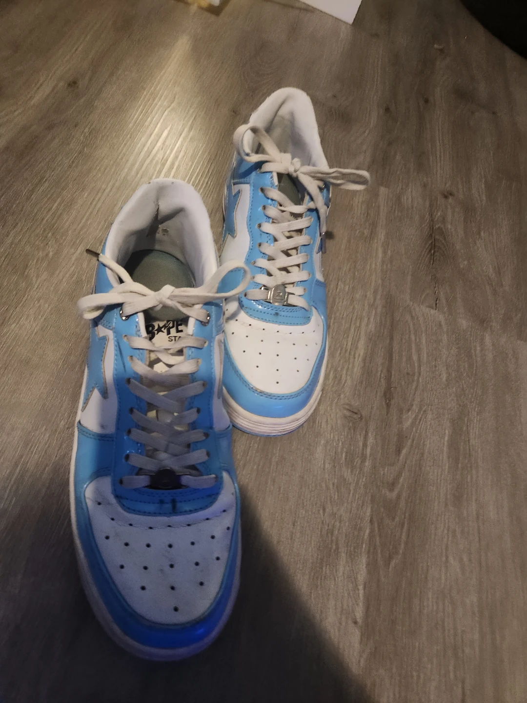 Bape Sta Sneakers - Blue and White - photo 2