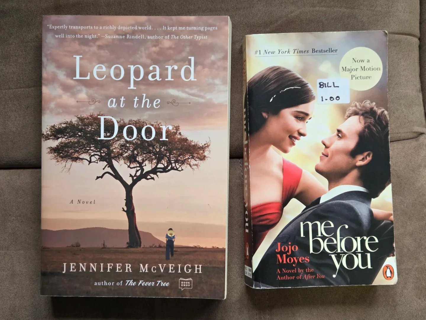 Leopard at the Door & Me Before You Novels