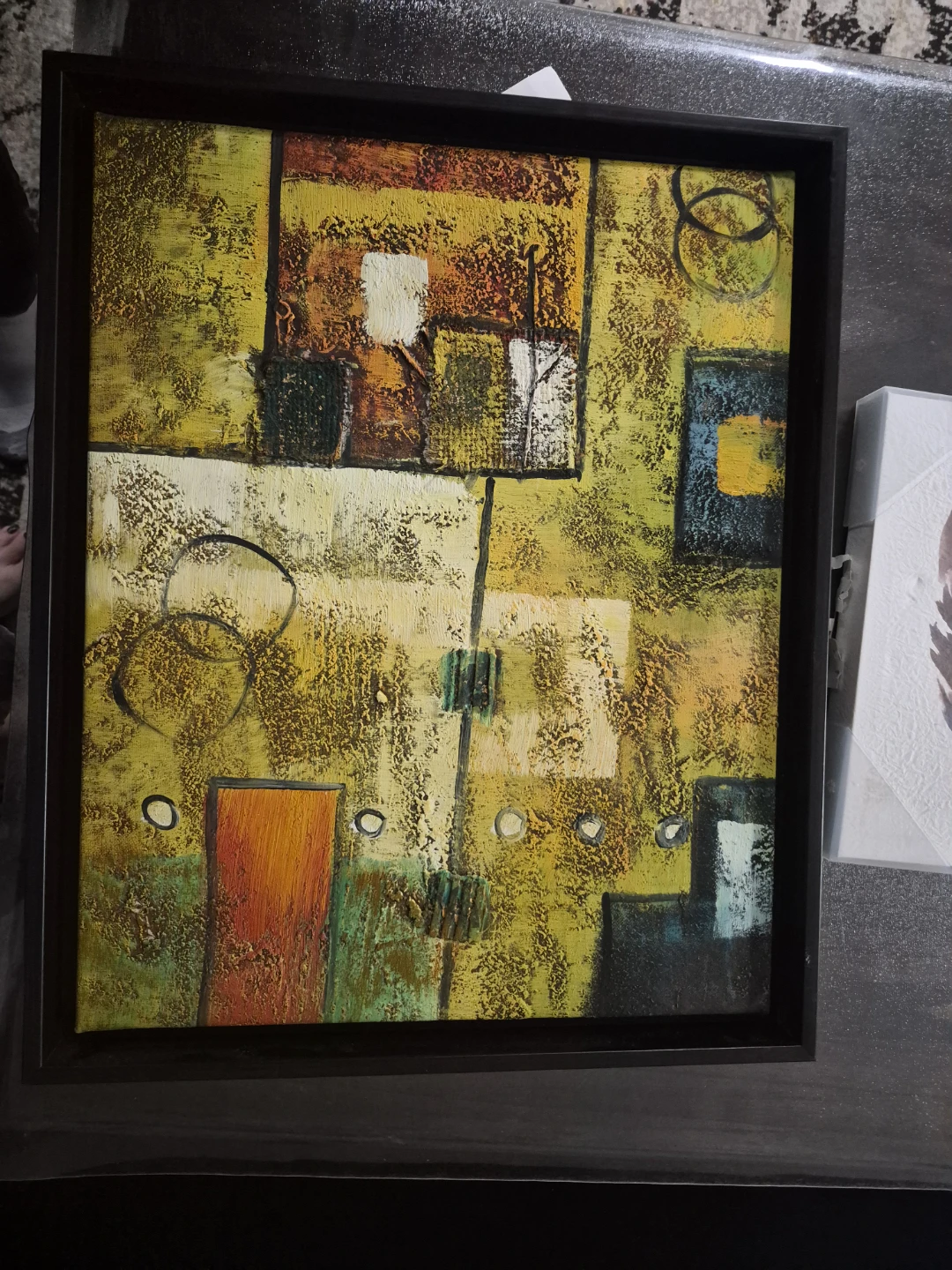 Textured Abstract Wall Art Painting