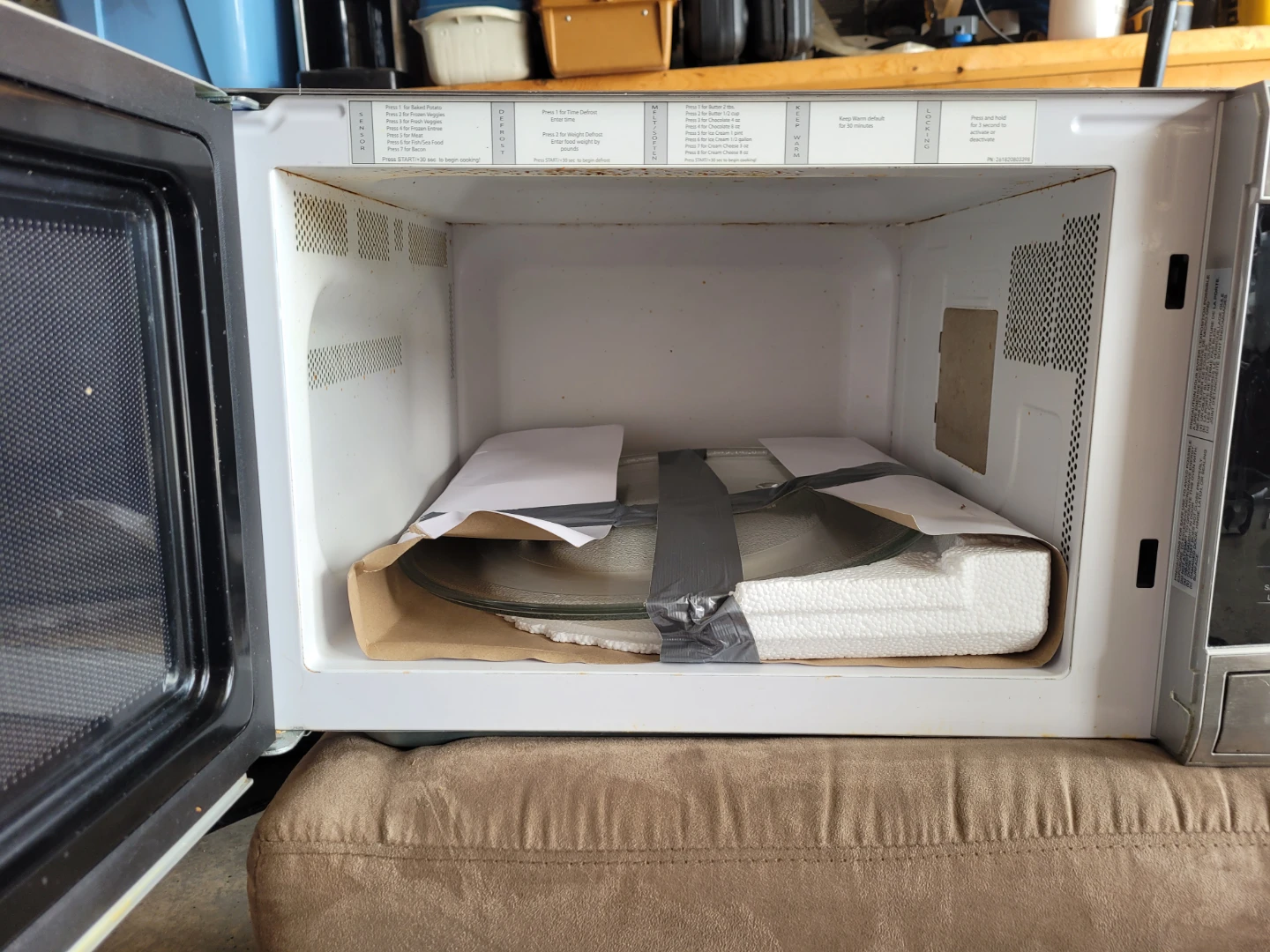 Frigidaire Microwave Model # CFCE1638LS - photo 2