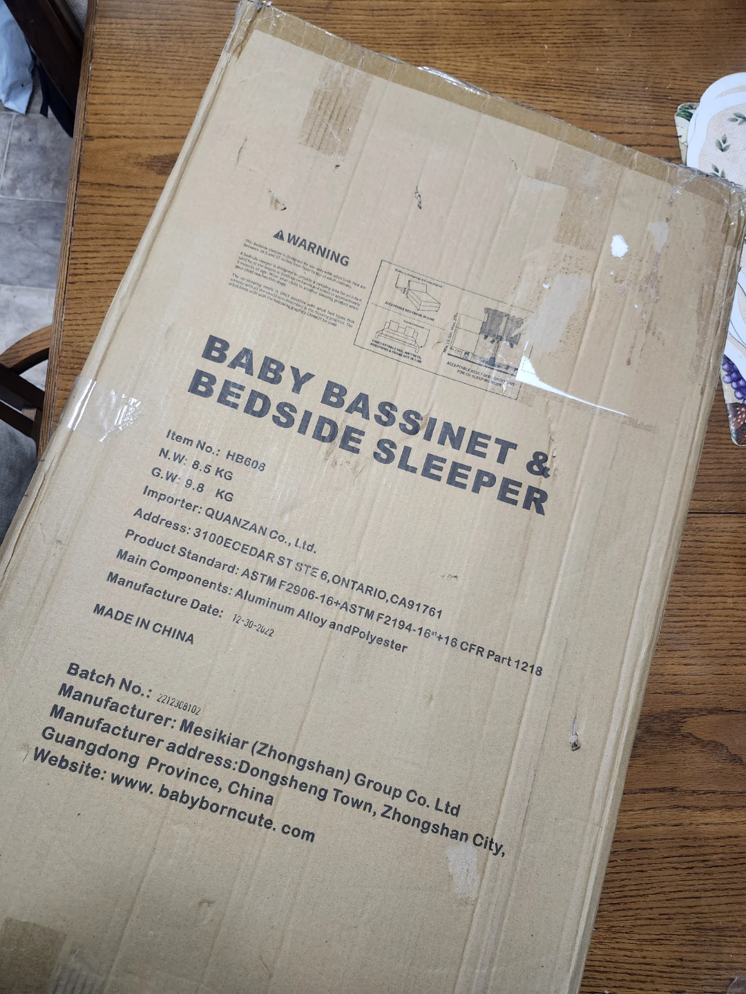 Baby Bassinet & Bedside Sleeper HB608 - photo 3