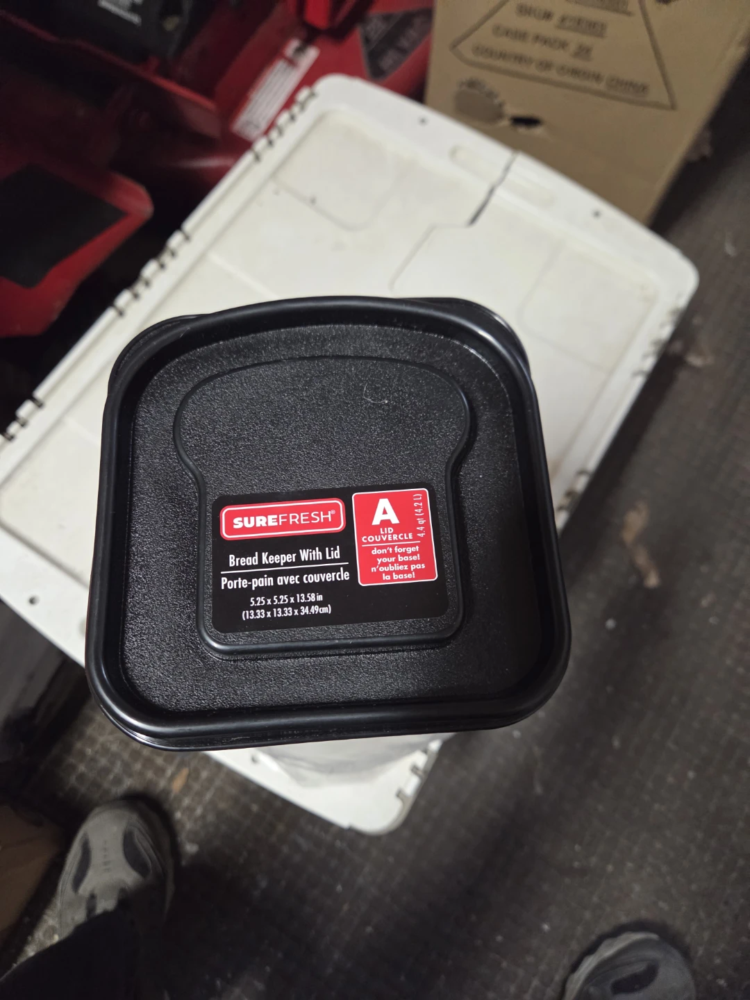 SureFresh Bread Keeper With Lid - photo 2