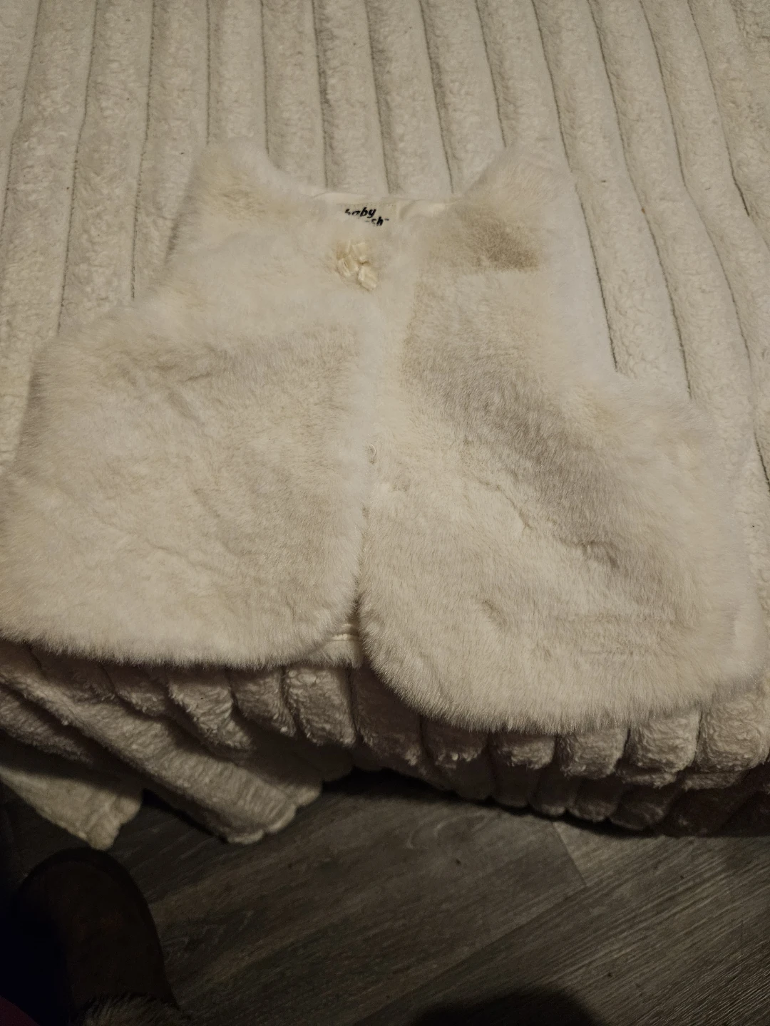 Baby Bgosh Girl Faux Fur Vest