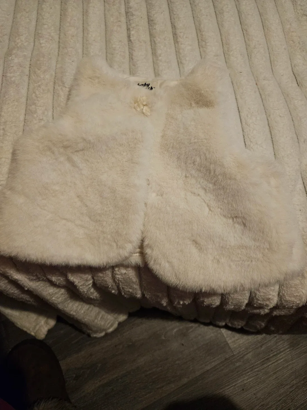 Baby Bgosh Girl Faux Fur Vest