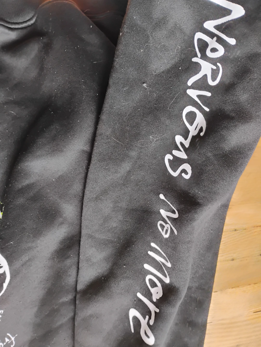 Black graphic Bomber Jacket - photo 3
