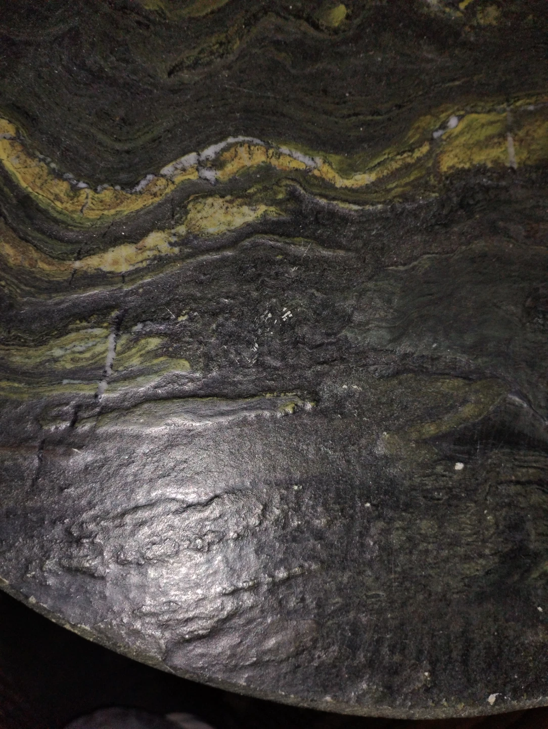 Unique Stone Top Side Table - photo 3