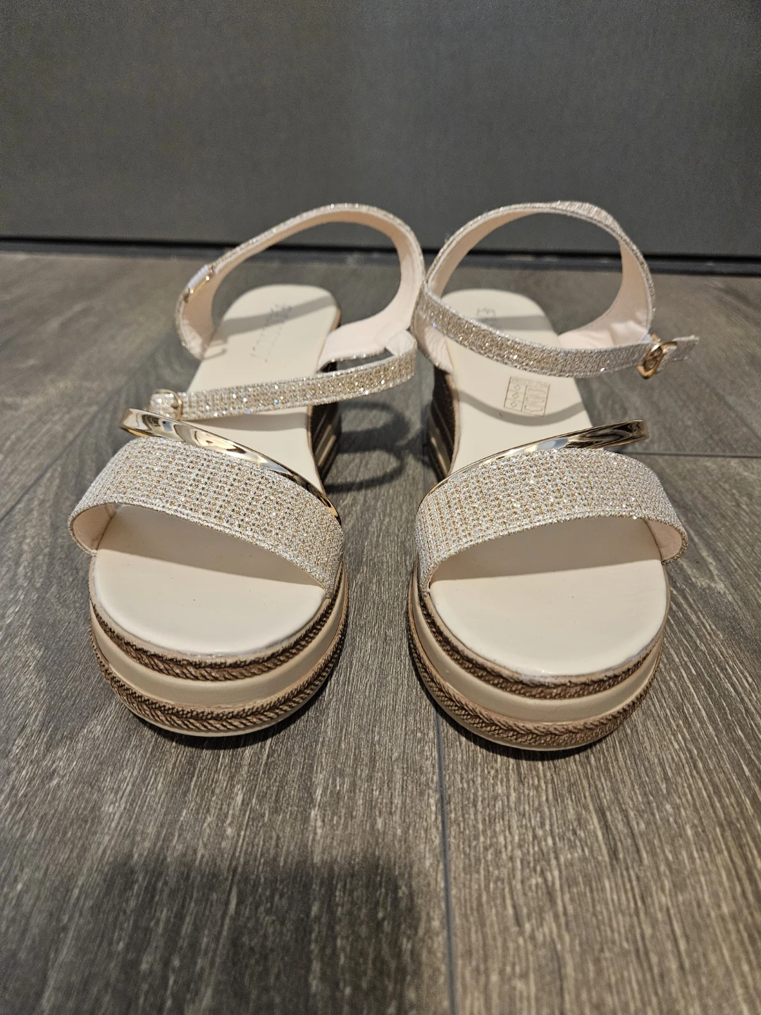Sparkly Wedge Sandals - photo 2