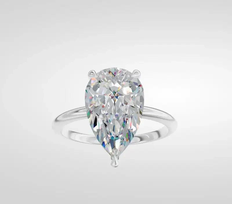 💎 1.0ct Lab-Grown Pear Diamond - IGI Certified - photo 4