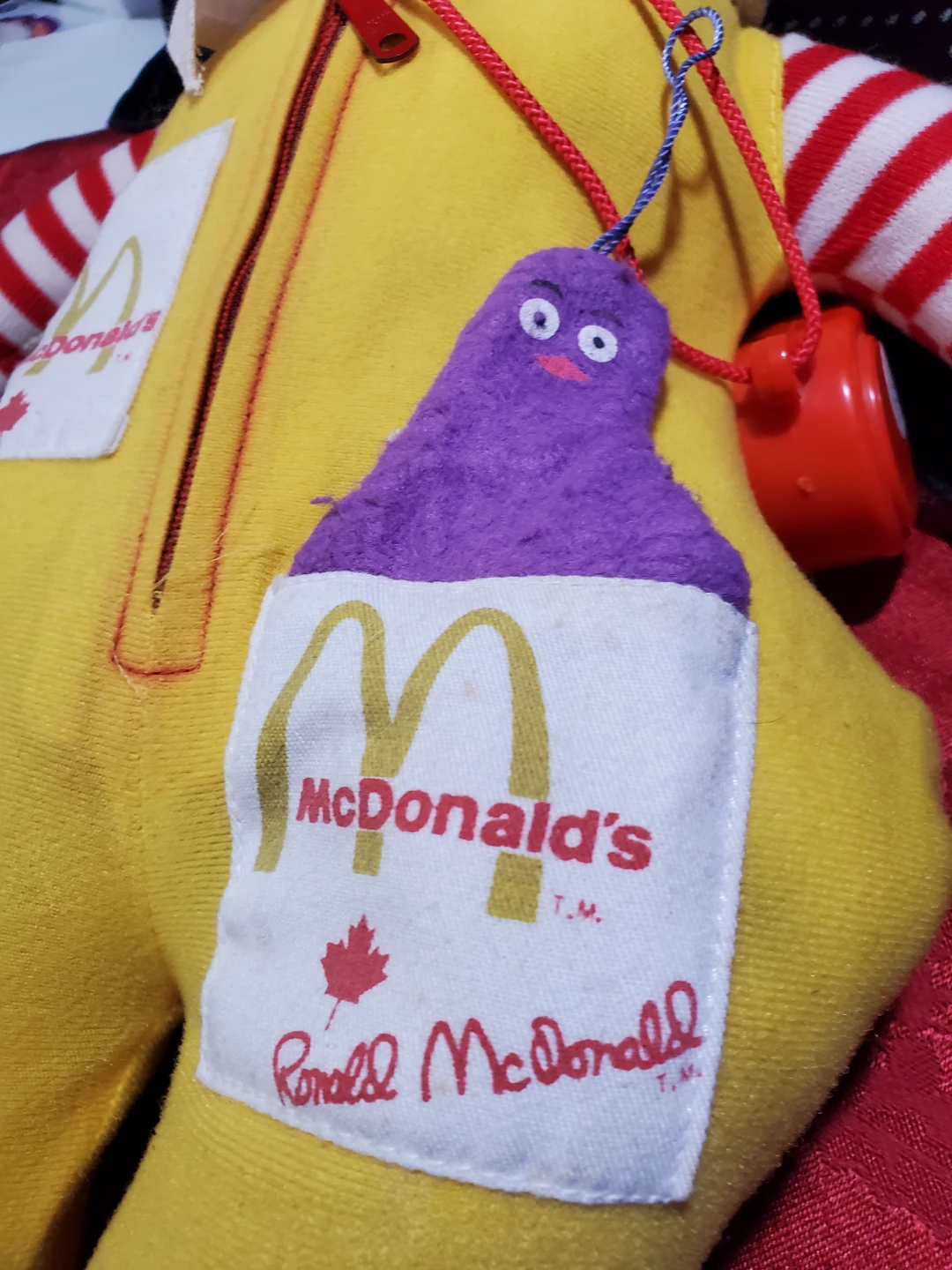 McDonald's 1978 Ronald McDonald Plush - photo 4