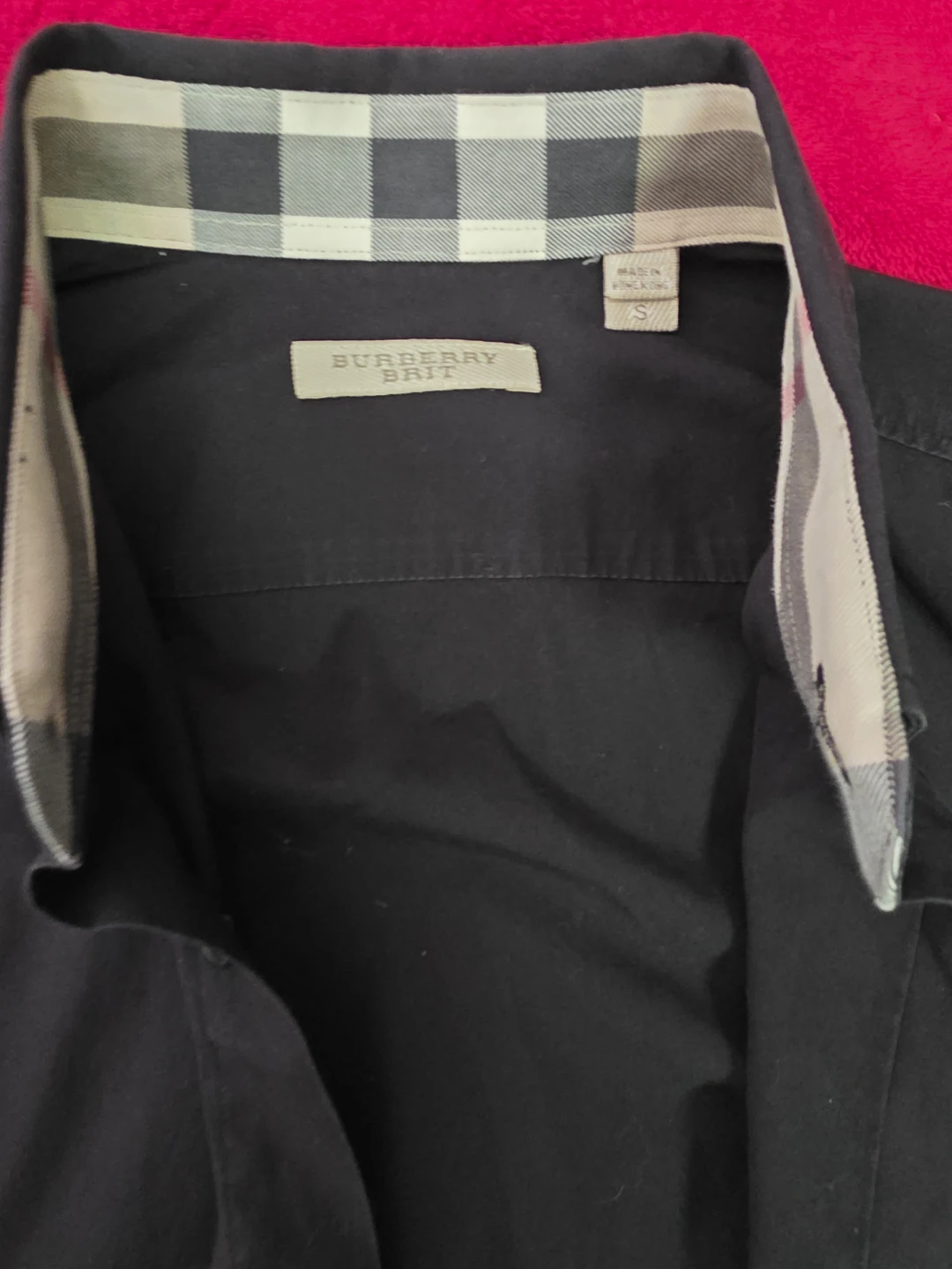 Burberry Brit Black Button-Up Shirt Size S - photo 3