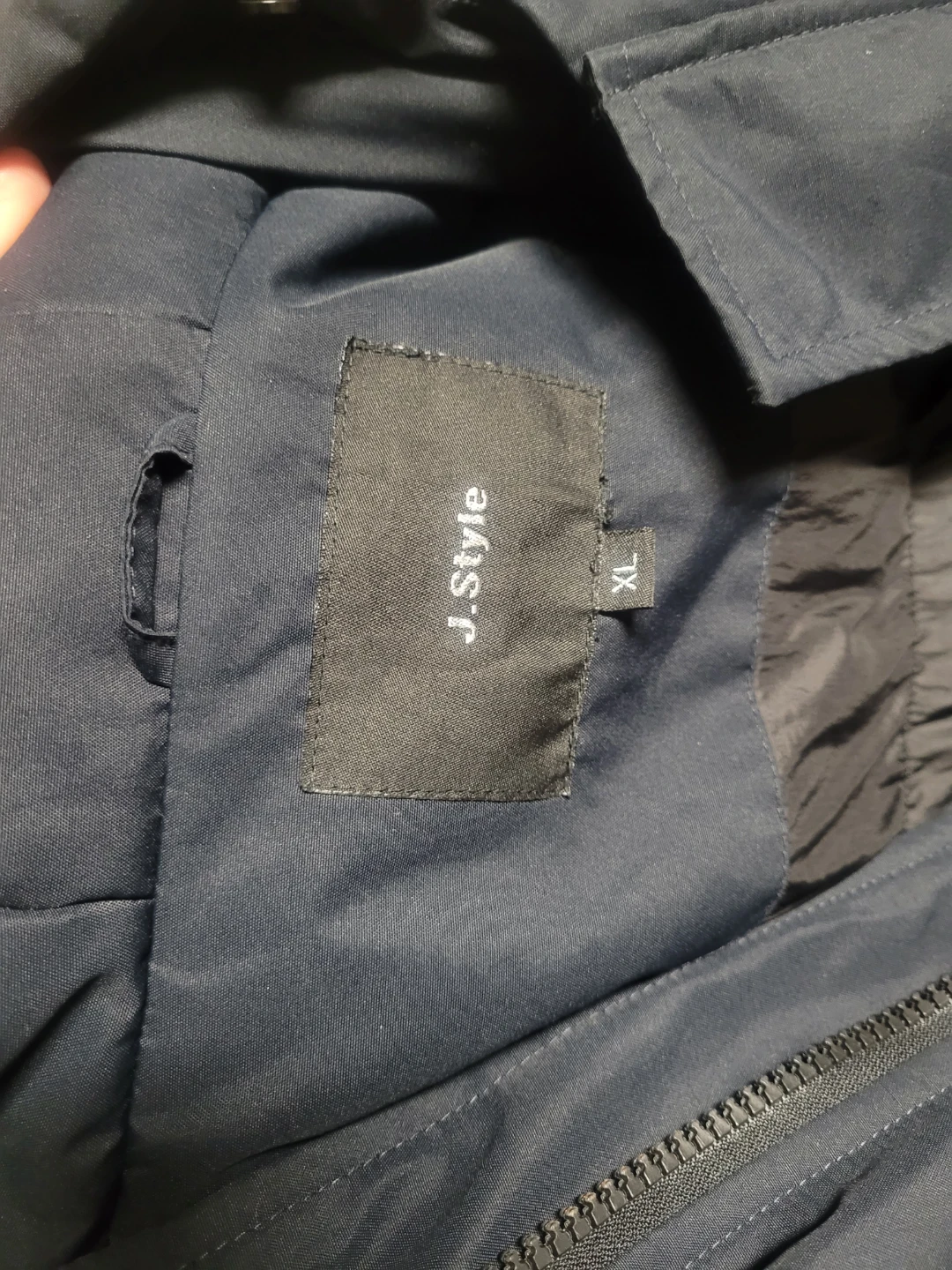 J.Style Navy Parka Jacket - photo 2