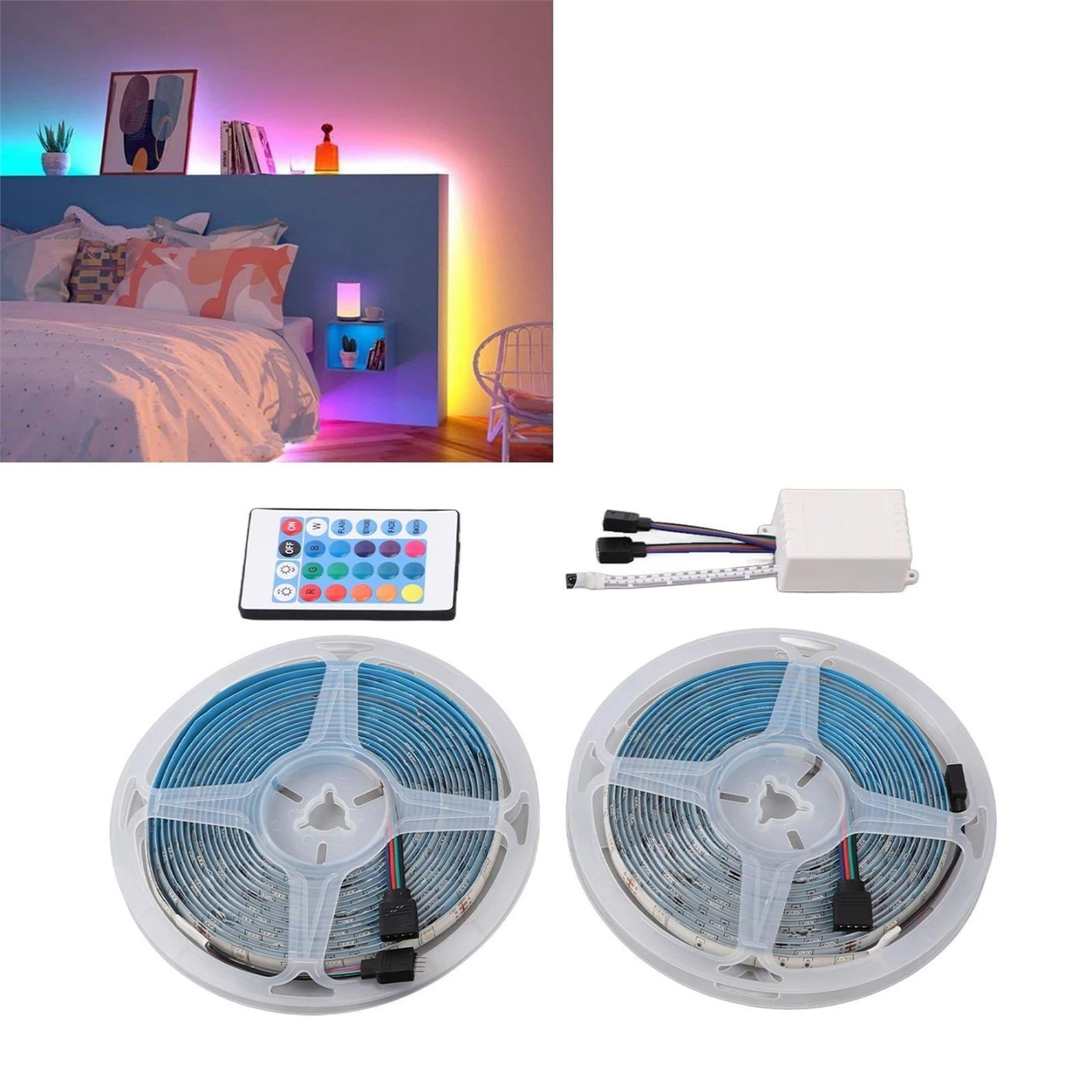 LED Strip Lights with Remote Control - photo 4