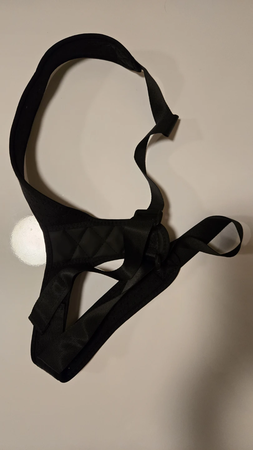 Black Posture Corrector Brace size Adjustable - photo 2