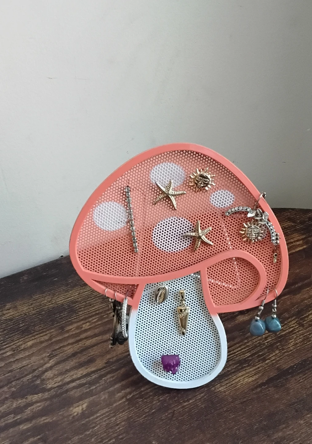 Mushroom Jewelry Organizer Holder
