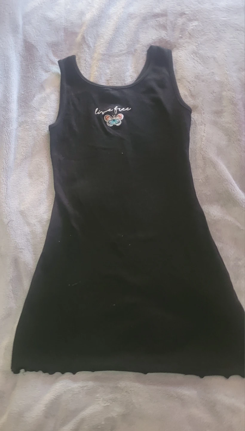 Urban kids Girls Sleeveless Dresses - Black & Green