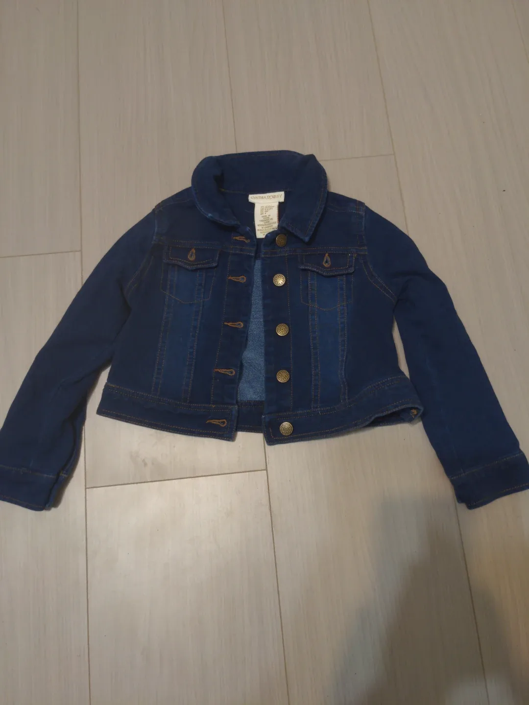 Cynthia Rowley Denim Toddler Jacket Size 4