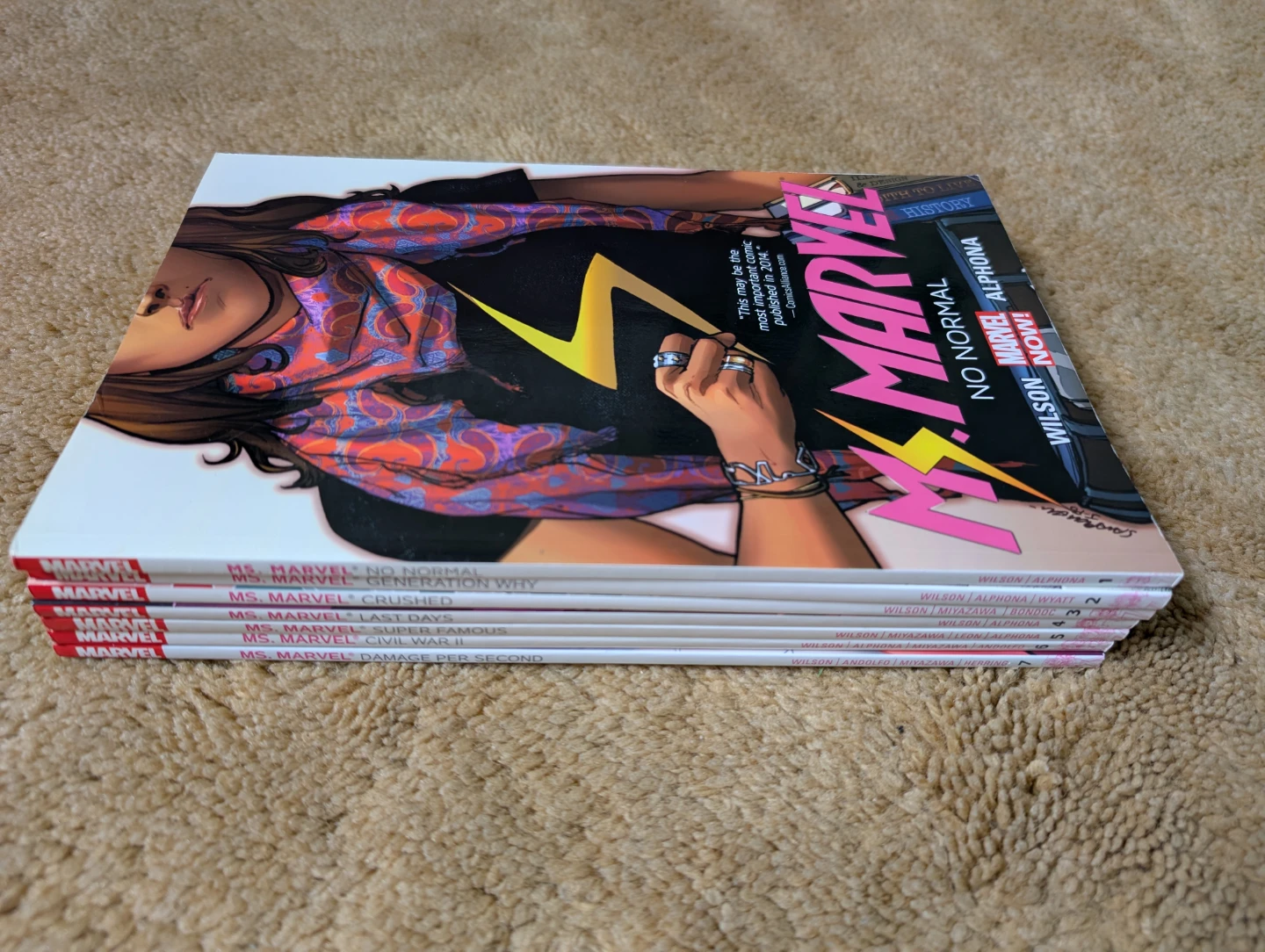Ms Marvel comics vol. 1-7 - photo 2
