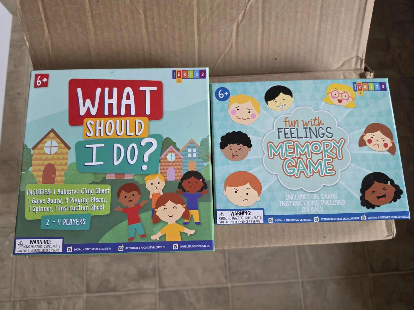 2 Brand New Pre-Kindergarten Game Box $20 Each Box Firm