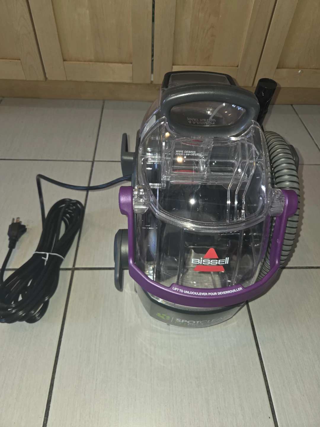 Bissell SpotClean Pet Pro Portable Carpet & Upholstery Cleaner - photo 4