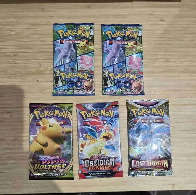 Pokemon card packs bundle