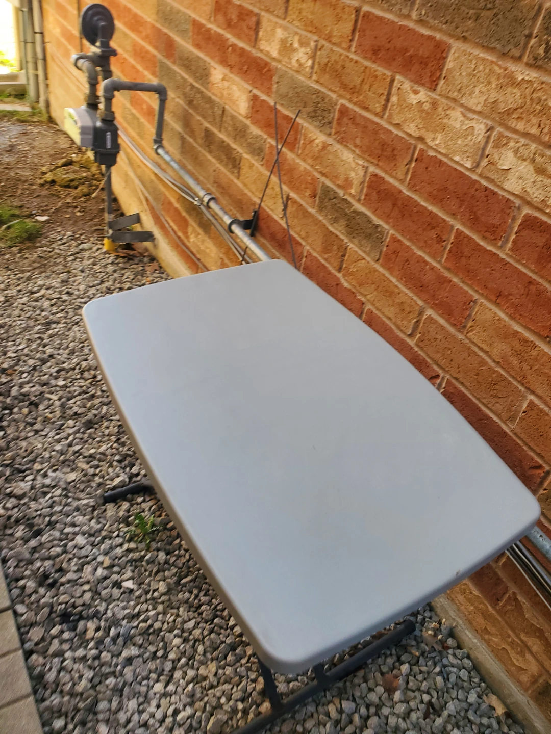 Grey Folding Table - photo 4