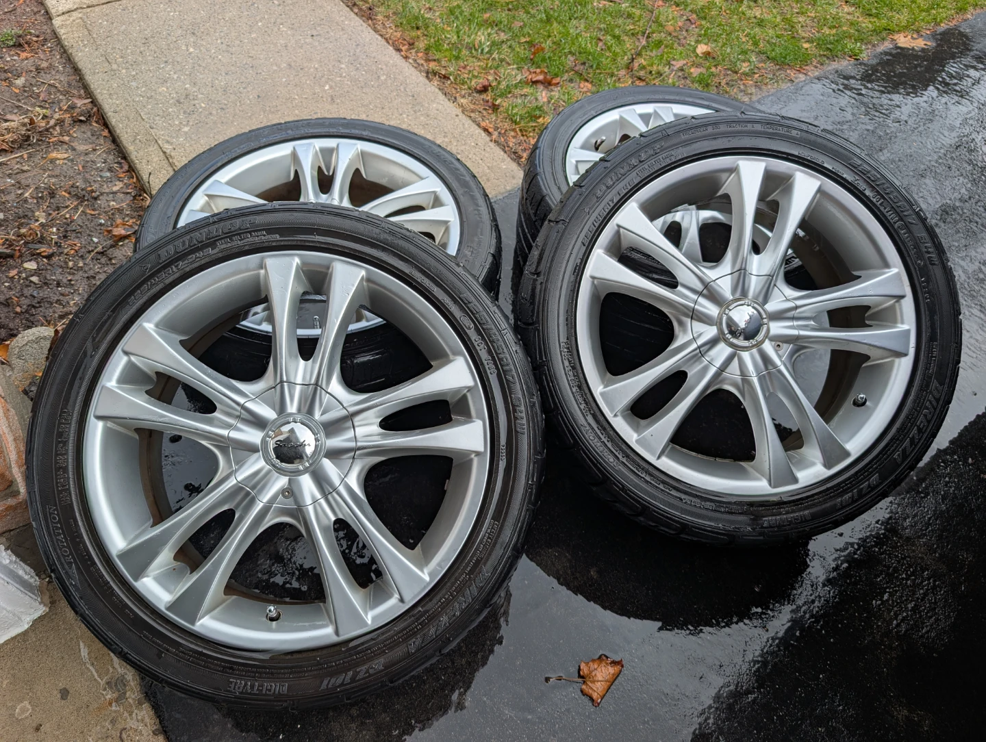 Sacchi S2 Wheels 17" Hyper Silver